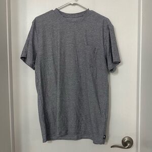 Vineyard Vines Heather Gray/Blue Striped Men's Tee